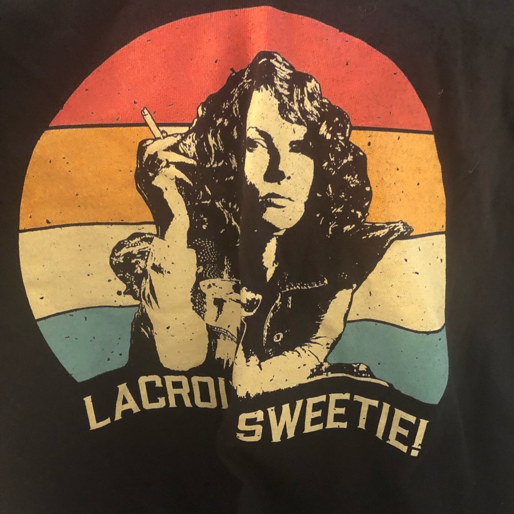 Vintage Delta Pro La Croix sweetie t-shirt size L Absolutely Fabulous - Picture 2 of 5